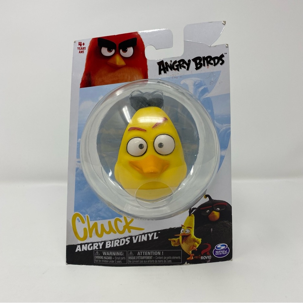 Angry Birds Vinyl‎ Ball Figure “Chuck” Yellow Bird Spin Master